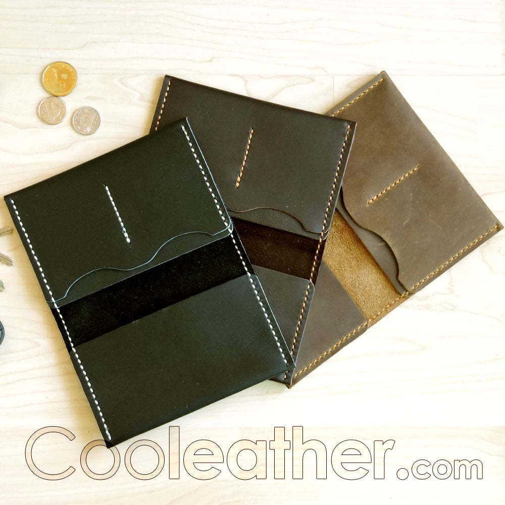Hand Stitched Genuine Leather Passport Wallet/Holder/Cover