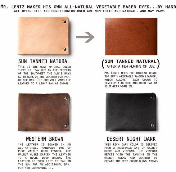 Super Thin Leather Minimal Traditional Wallet for Men, Handmade in USA
