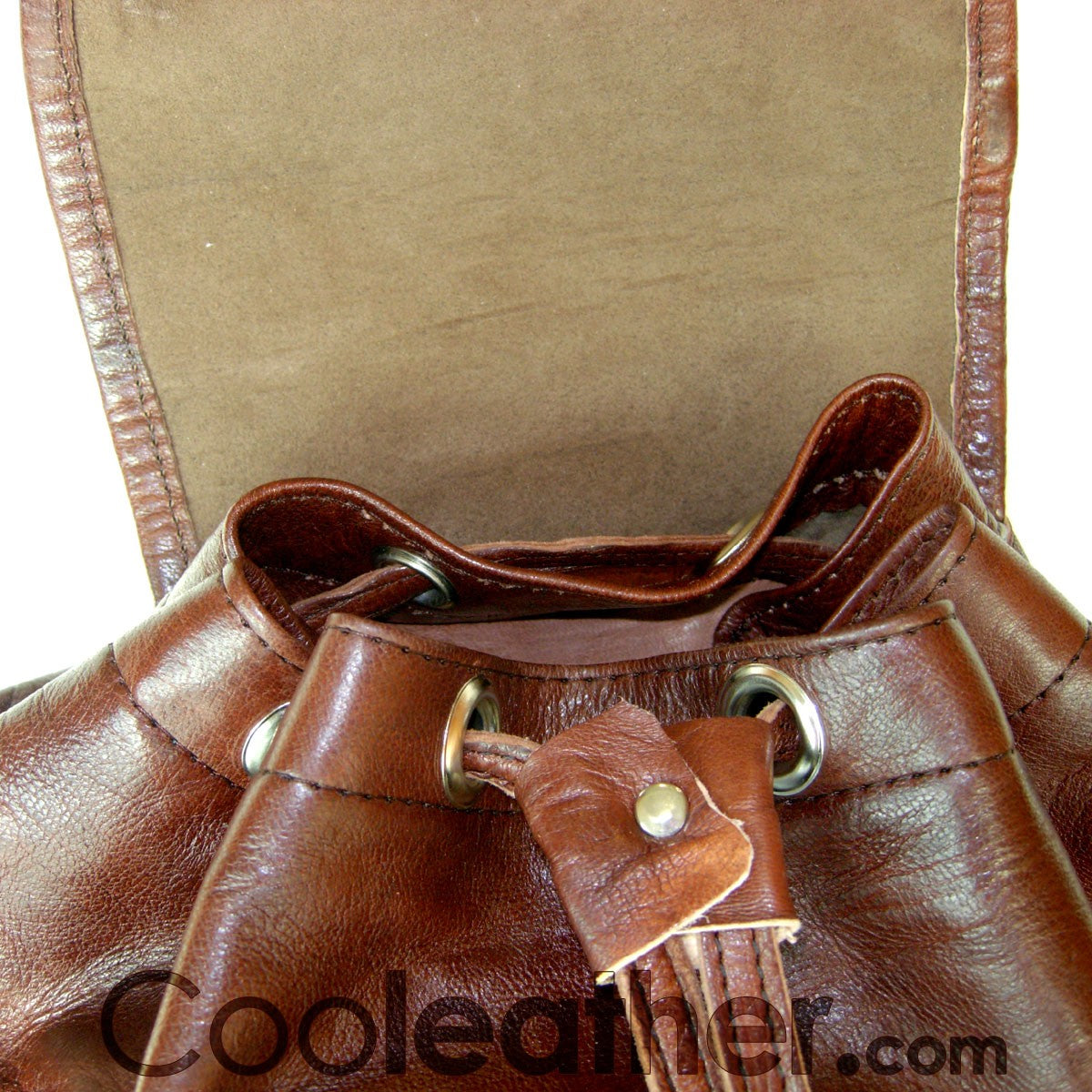 MyMate3 Backpack - Large All Leather Rucksack 14" laptop